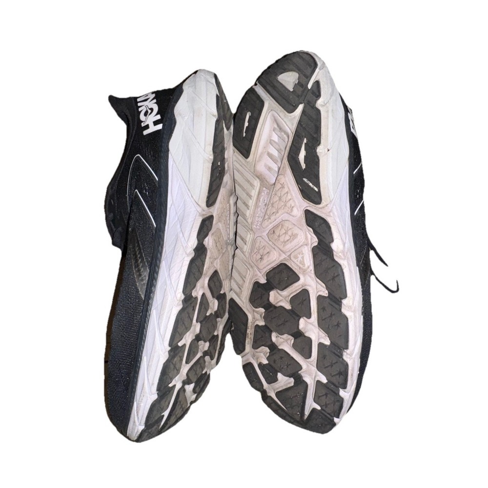Hoka One One Arahi 5 Wide Mens Running Sneakers Size 12.5 2E Black And White - Picture 6 of 11